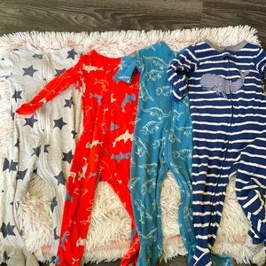 Variety of zip up pjs
